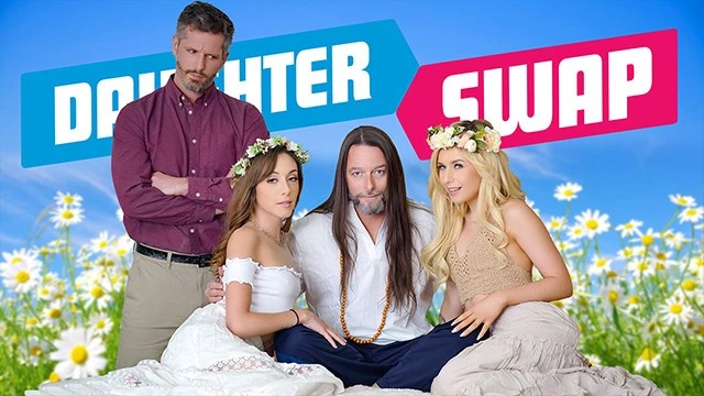 Dani Blu et sa meilleure amie en leçon tantrique avec son beau-père